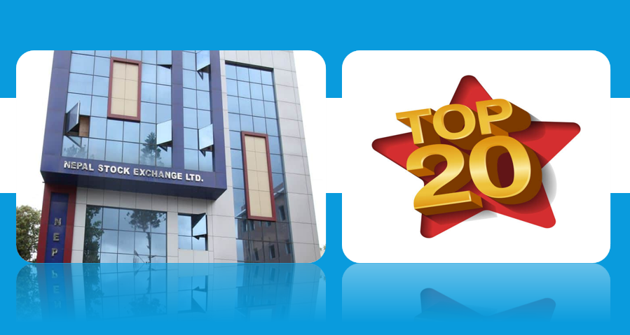 पछिल्लो एक महिनामा लगानीकर्ताको सर्वाधिक रोजाइमा परेका २० कम्पनी, हाइड्रोपावर सबैभन्दा अगाडी